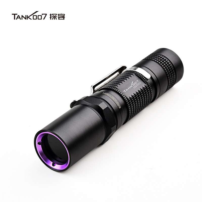 TANK007探客UV320紫外線(xiàn)手電筒 古玩瓷器鑒定專(zhuān)用365紫光手電筒